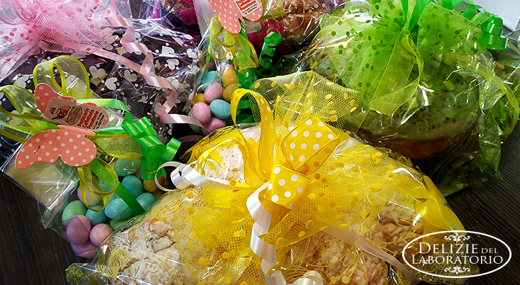 Colombe di Pasqua Artigianali Milano - Colombe Impacchettate