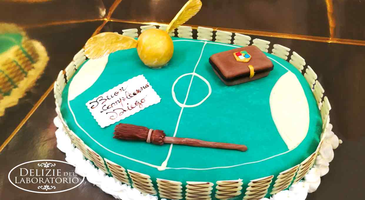 Torta artigianale personalizzata a tema Harry Potter Milano Torta artigianale personalizzata a tema Harry Potter Milano